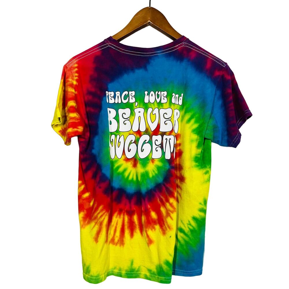 Buc-ees Tie Dye BEaver Nuggets Kids Shirt Tee - L